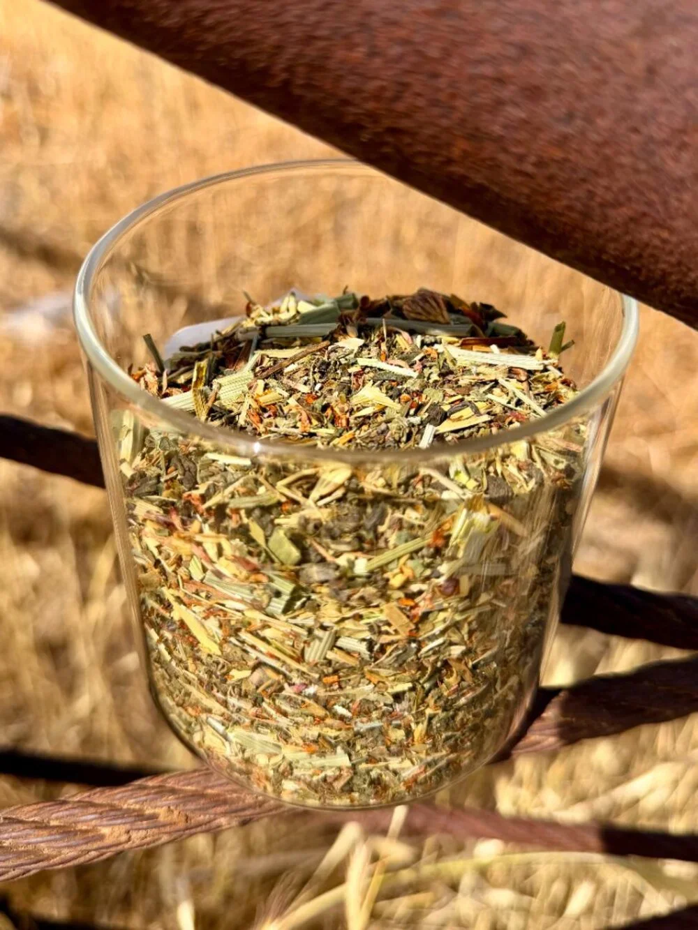 40 TEA BAGS Radiant Aura: Long Hair Loose Leaf Tea Blend
